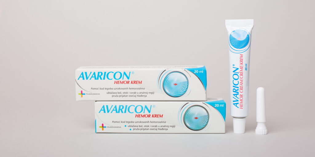 Avaricon® Hemorrhoid Cream and Wet Wipes® Pharmanova